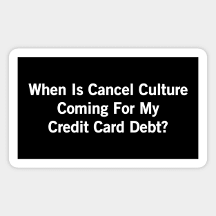 My Credit Card Debt Magnet